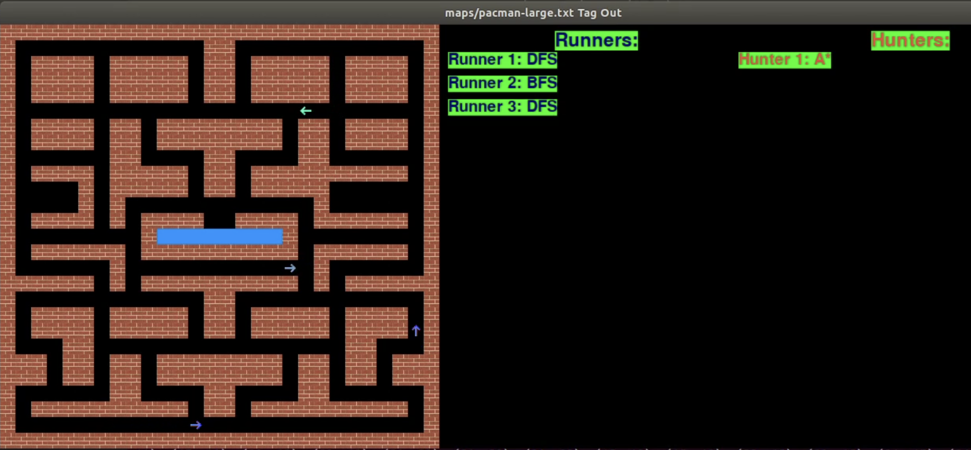 AI Freeze Tag Simulation screenshot